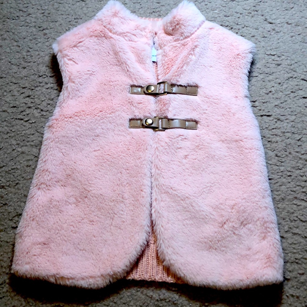Mayoral Faux Fur Vest